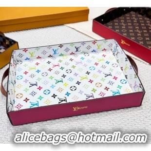 Big Discount Louis Vuitton LV x TM Vers Tray GI1280 White/Pink 2025