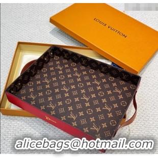Super Quality Louis Vuitton LV Vers Monogram Tray GI1280 Red 2025