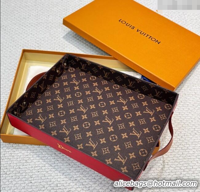 Super Quality Louis Vuitton LV Vers Monogram Tray GI1280 Red 2025
