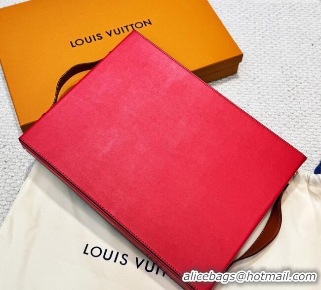 Super Quality Louis Vuitton LV Vers Monogram Tray GI1280 Red 2025