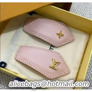 Super Quality Louis Vuitton LV Backstage Hair Clip LV070338 Pink 2025