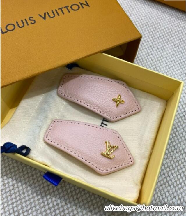 Super Quality Louis Vuitton LV Backstage Hair Clip LV070338 Pink 2025