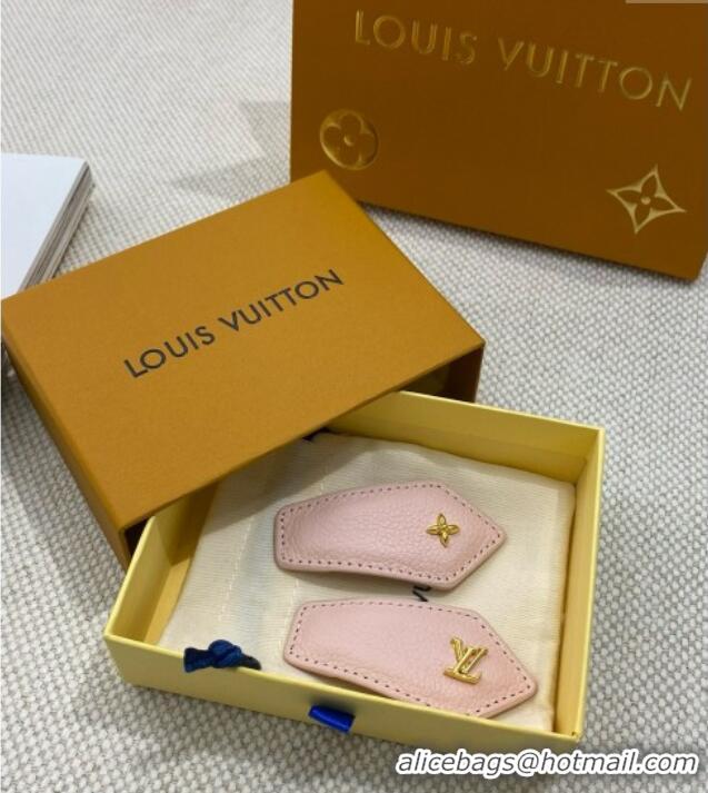 Super Quality Louis Vuitton LV Backstage Hair Clip LV070338 Pink 2025
