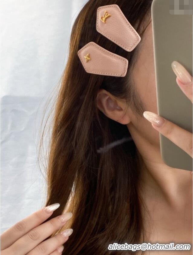 Super Quality Louis Vuitton LV Backstage Hair Clip LV070338 Pink 2025