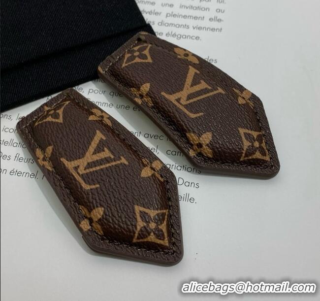 Trendy Design Louis Vuitton LV Backstage Monogram Hair Clip LV070340 Brown 2025