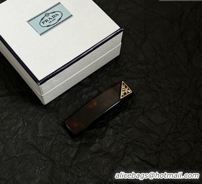 Buy Promotional Prada Hair Clip 0723 Brown 2025