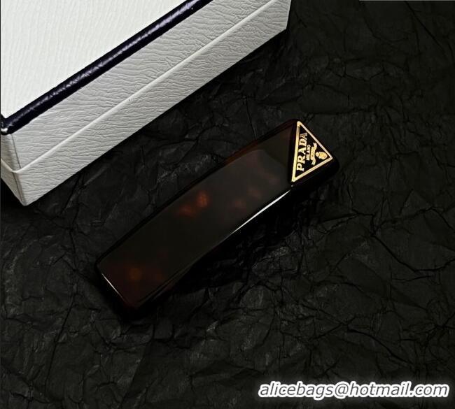 Buy Promotional Prada Hair Clip 0723 Brown 2025