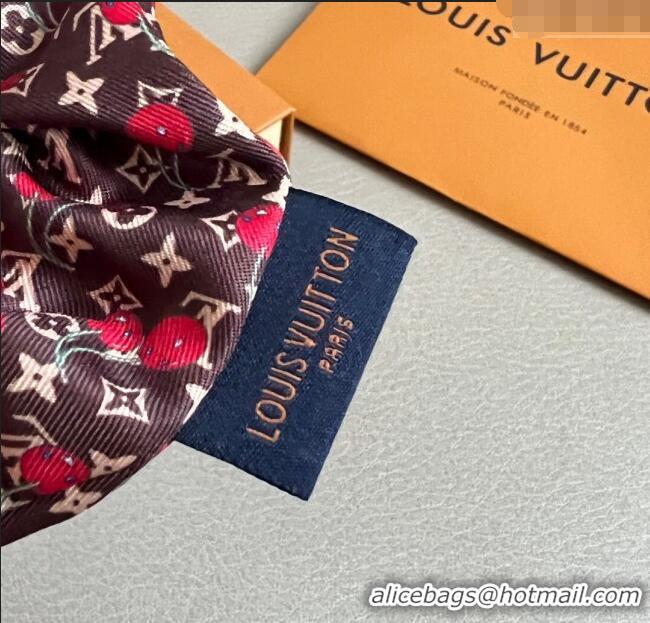 Good Quality Louis Vuitton LV x TM Cerise Cherry Hairring 0723 Brown 2025
