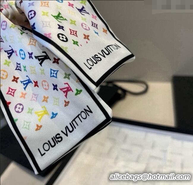 Good Taste Louis Vuitton LV x TM Multicolor Bow Hairring L3092 White 2025