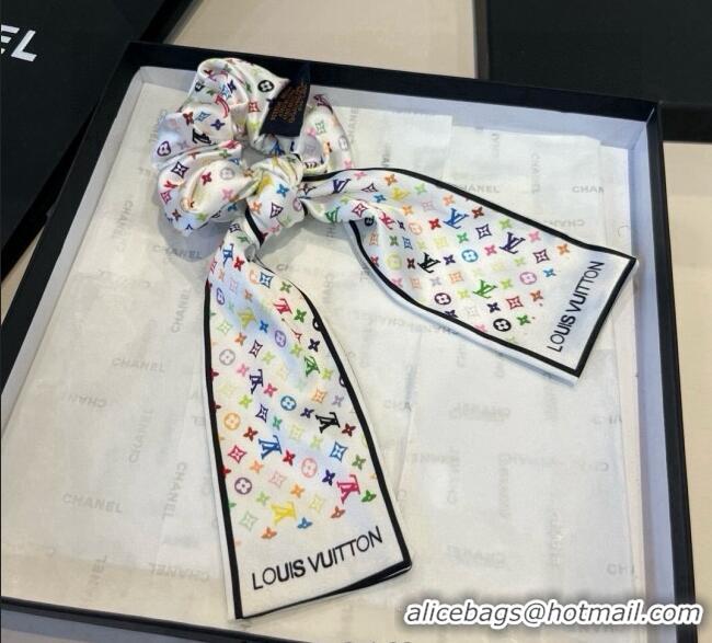 Good Taste Louis Vuitton LV x TM Multicolor Bow Hairring L3092 White 2025