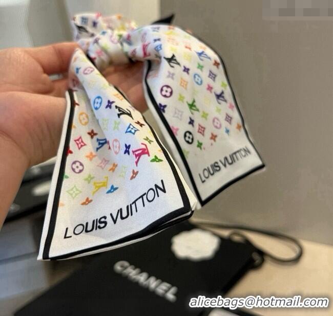 Good Taste Louis Vuitton LV x TM Multicolor Bow Hairring L3092 White 2025
