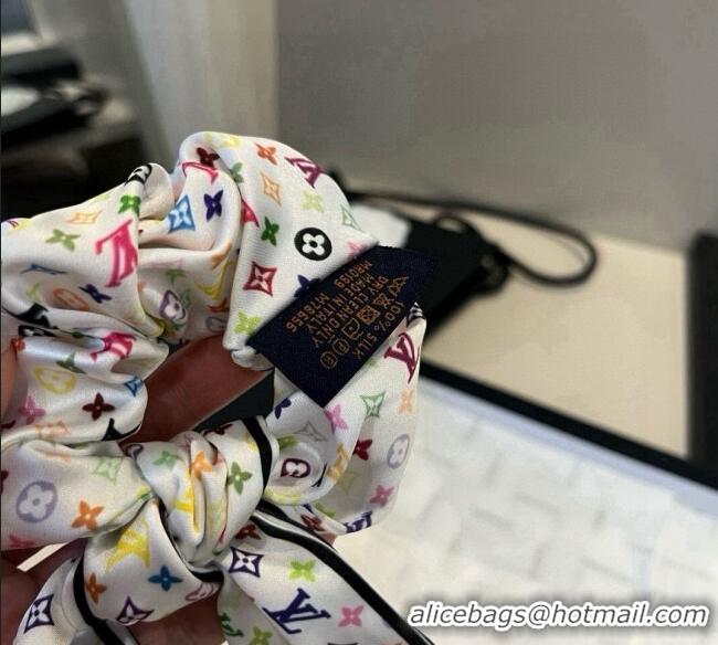 Good Taste Louis Vuitton LV x TM Multicolor Bow Hairring L3092 White 2025