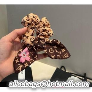 Promotional Louis Vuitton LV x TM Cherry Blossom Bow Hairring L3087 Brown 2025