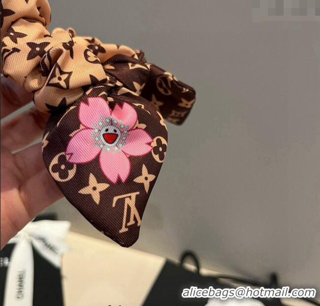 Promotional Louis Vuitton LV x TM Cherry Blossom Bow Hairring L3087 Brown 2025