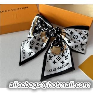 Super Quality Louis Vuitton Bow Hair Clip 0723 White 2025