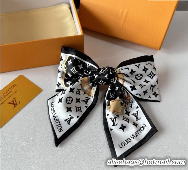 Super Quality Louis Vuitton Bow Hair Clip 0723 White 2025