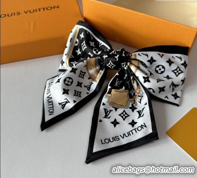 Super Quality Louis Vuitton Bow Hair Clip 0723 White 2025