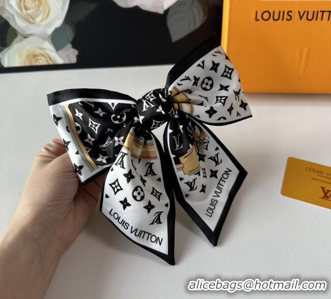 Super Quality Louis Vuitton Bow Hair Clip 0723 White 2025
