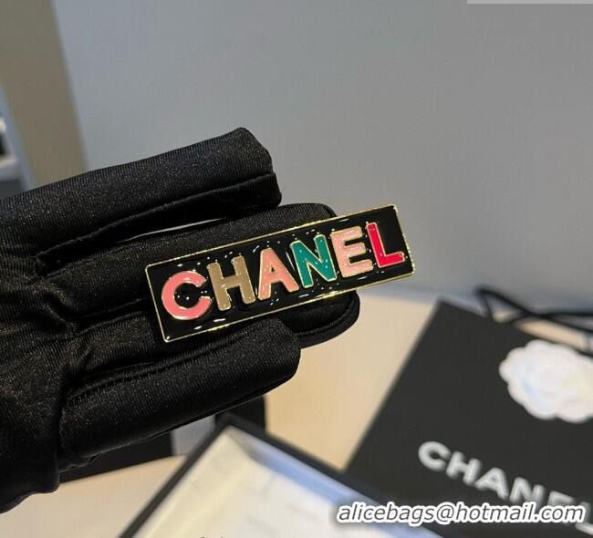 Promotional Chanel Hair Clip 0723 White/Black 2025