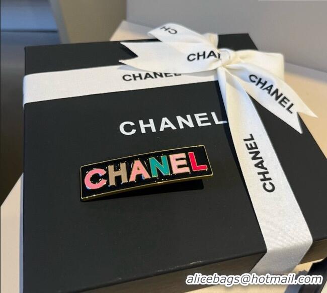 Promotional Chanel Hair Clip 0723 White/Black 2025