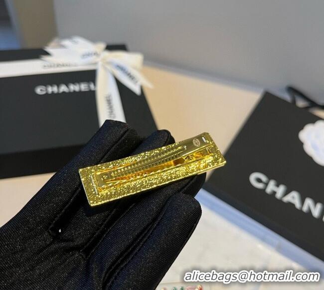 Promotional Chanel Hair Clip 0723 White/Black 2025