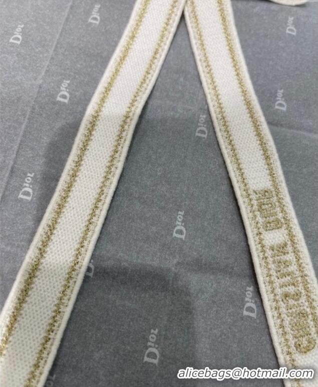 Modern Classic Dior Twist Bow Hair Clip 0723 White 2025