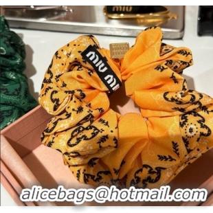 Unique Discount Miu Miu Hairring 0723 Yellow 2025