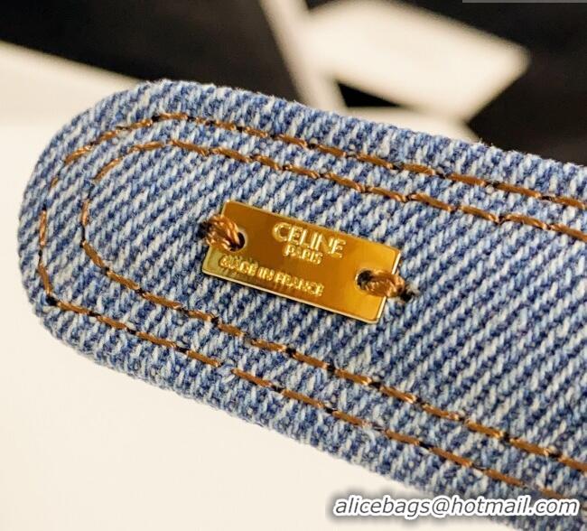 Buy Fashionable Celine Headband Denim 0724 Blue 2025