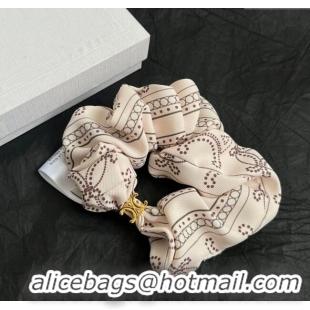 Top Grade Celine Printed Hairring 0724 Beige 2025