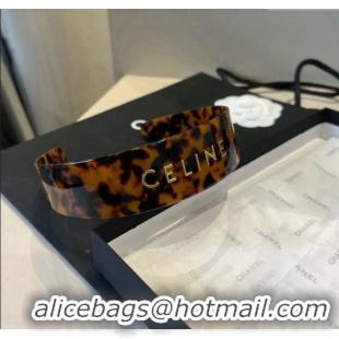 Top Grade Discount Celine Hairring 0724 Brown/Yellow 2025