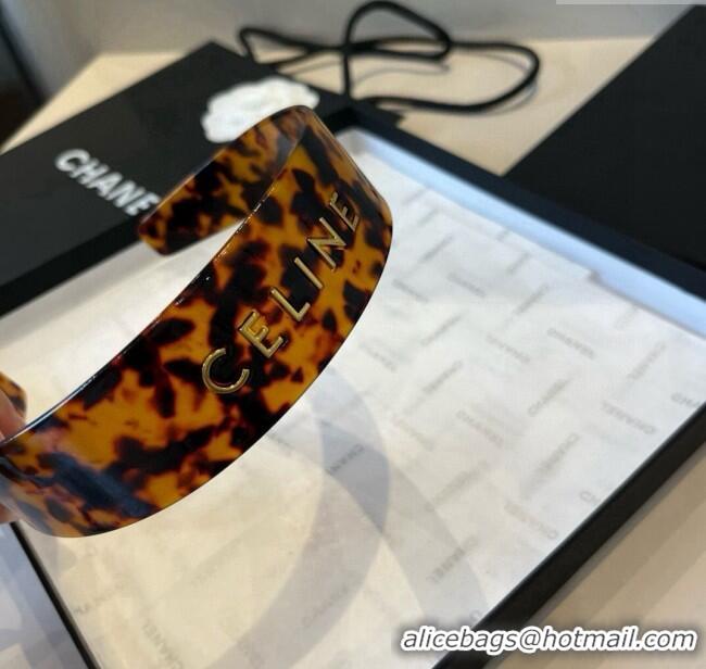 Top Grade Discount Celine Hairring 0724 Brown/Yellow 2025