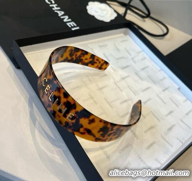 Top Grade Discount Celine Hairring 0724 Brown/Yellow 2025