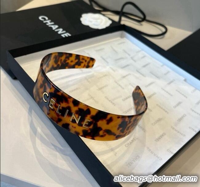 Top Grade Discount Celine Hairring 0724 Brown/Yellow 2025
