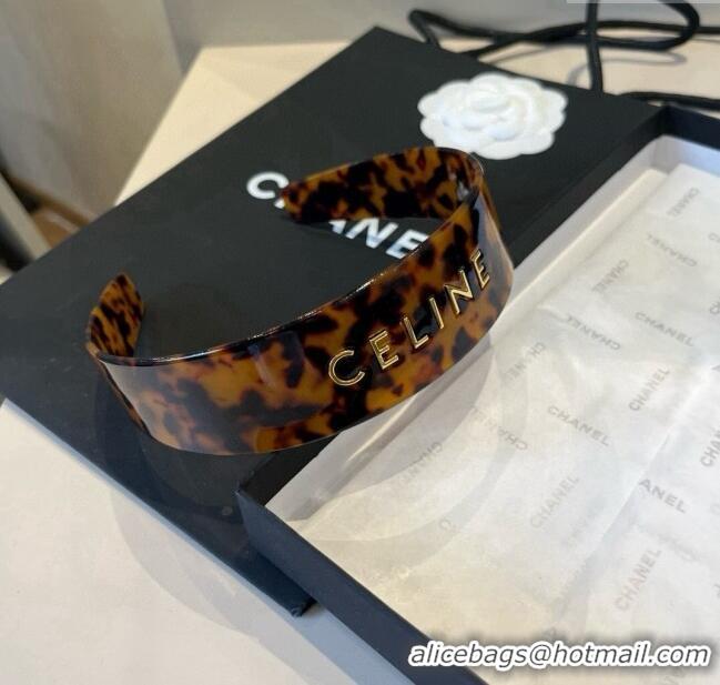 Top Grade Discount Celine Hairring 0724 Brown/Yellow 2025