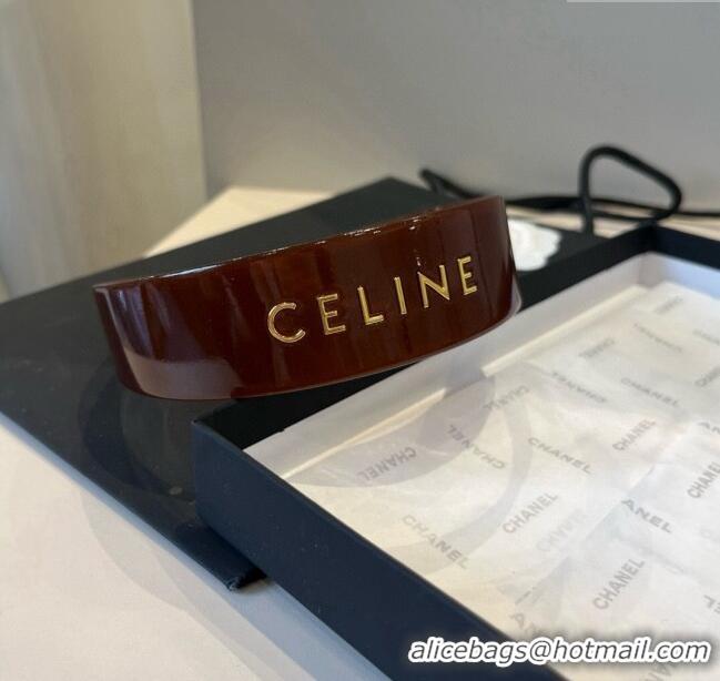 Reasonable Price Celine Hairring 0724 Dark Brown 2025