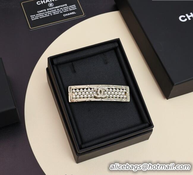 Promotional Chanel Pendant Pearl Hair Clip 07255 2025