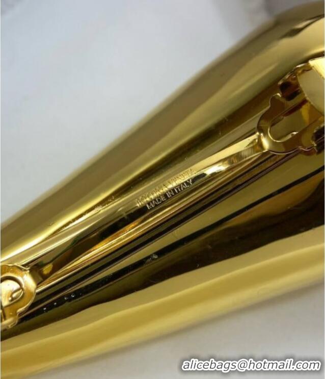 Best Grade Bottega Veneta Drop Hair Clip 819728 Gold 2025