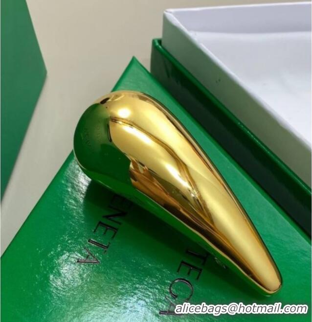 Best Grade Bottega Veneta Drop Hair Clip 819728 Gold 2025