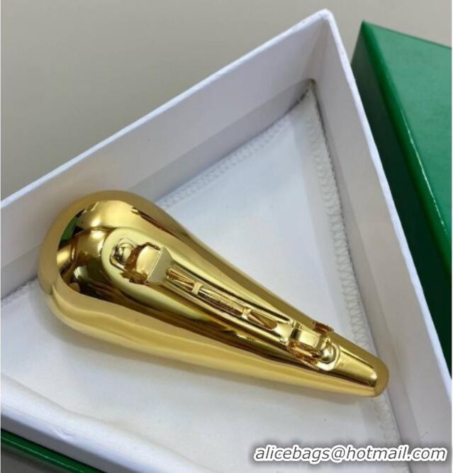 Best Grade Bottega Veneta Drop Hair Clip 819728 Gold 2025