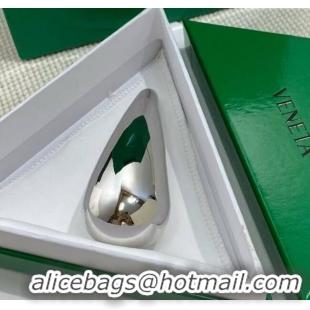 Top Grade Bottega Veneta Drop Hair Clip 819728 Silver 2025