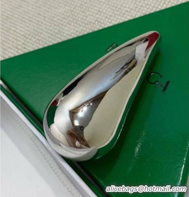 Top Grade Bottega Veneta Drop Hair Clip 819728 Silver 2025