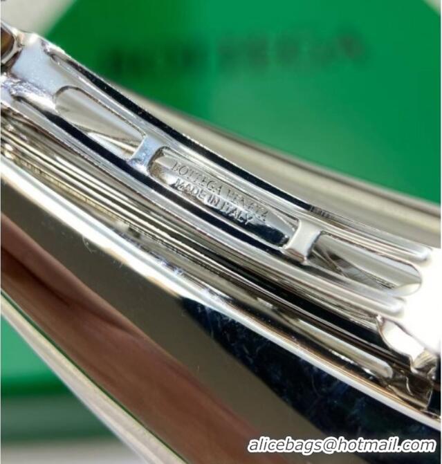 Top Grade Bottega Veneta Drop Hair Clip 819728 Silver 2025