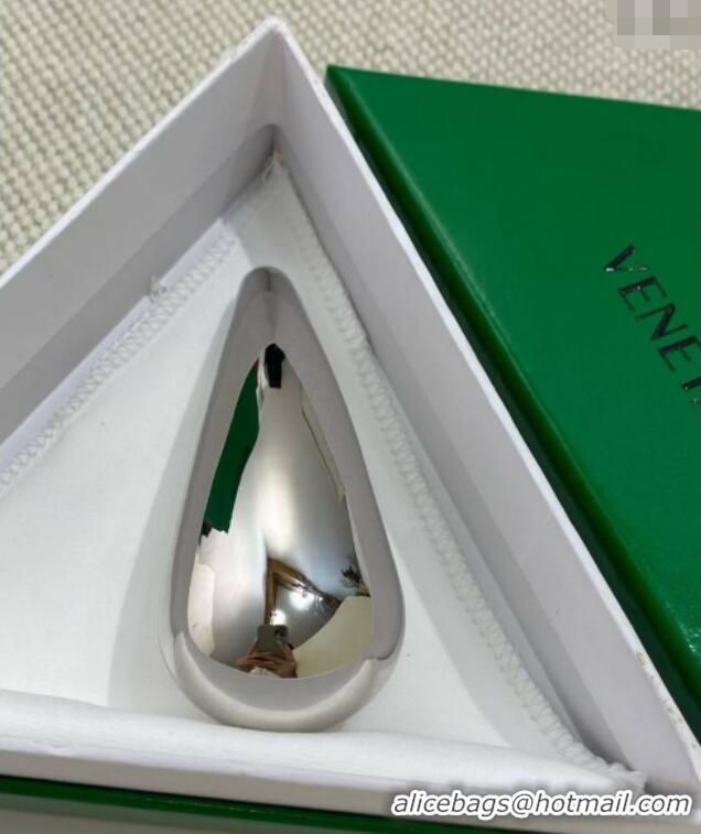 Top Grade Bottega Veneta Drop Hair Clip 819728 Silver 2025