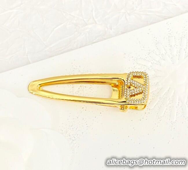 Grade Design Valentino VLogo Signature Hair Clip with Strass V0911 2025