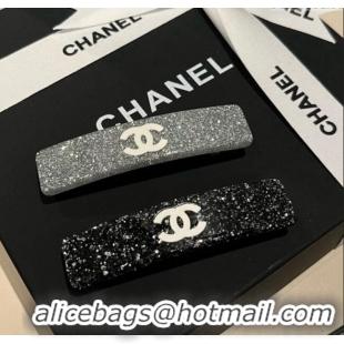 Buy Cheapest Chanel Glitters Hair Clip CH091102 2025