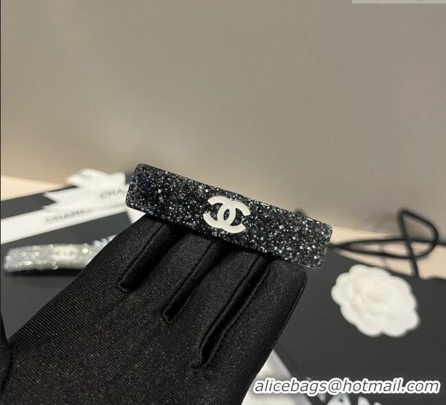 Buy Cheapest Chanel Glitters Hair Clip CH091102 2025