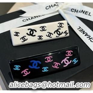 Traditional Discount Chanel Hair Clip with CC Print CH091105 2025