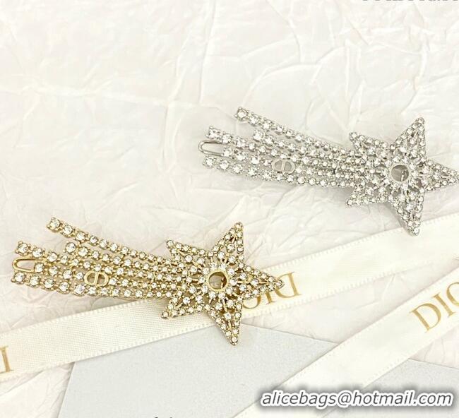 Grade Quality Dior Star Hair Clip with Strass DR0911016 2025