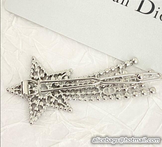 Grade Quality Dior Star Hair Clip with Strass DR0911016 2025