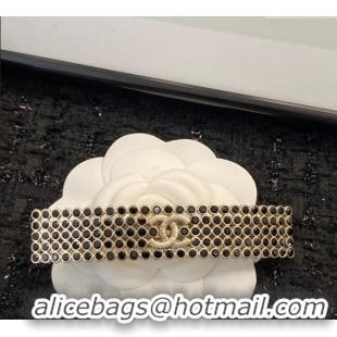 Classic Discount Chanel Hair Clip CH0911017 Black/Gold 2025